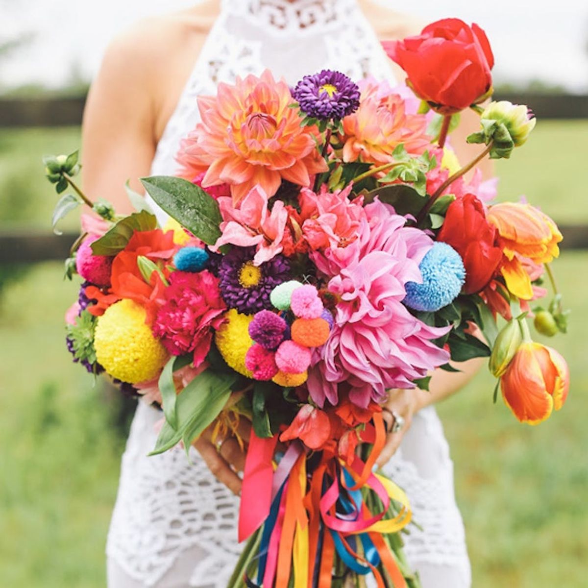 24 Bright + Colorful Wedding Ideas to Save for Spring