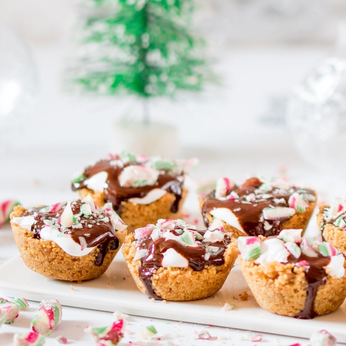 Forget Cookies and Milk — Santa Wants Peppermint S’mores Cups This Year