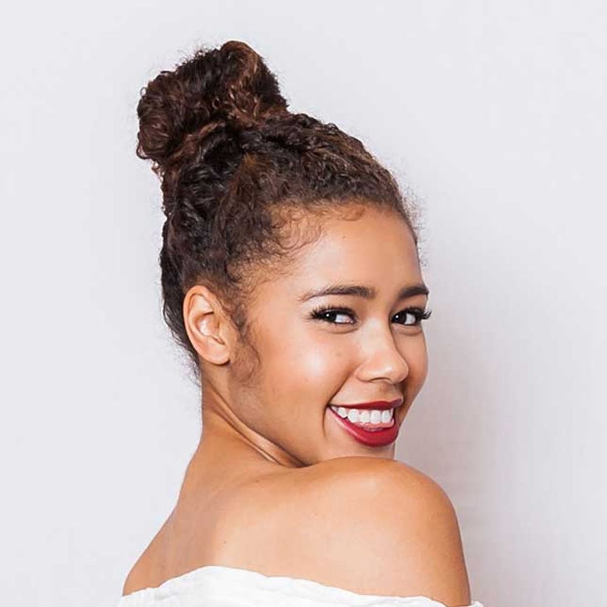 This Fresh Holiday Hairstyle Will Make You Forget All About the Topknot