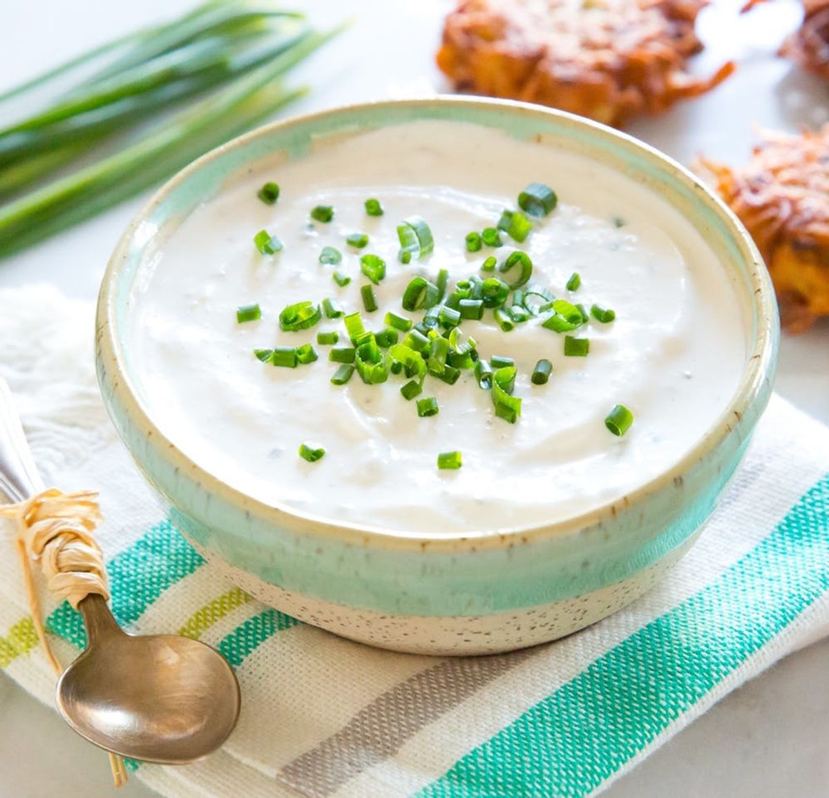 5 Ingredient Horseradish Sour Cream Dip Recipe for Your Latkes