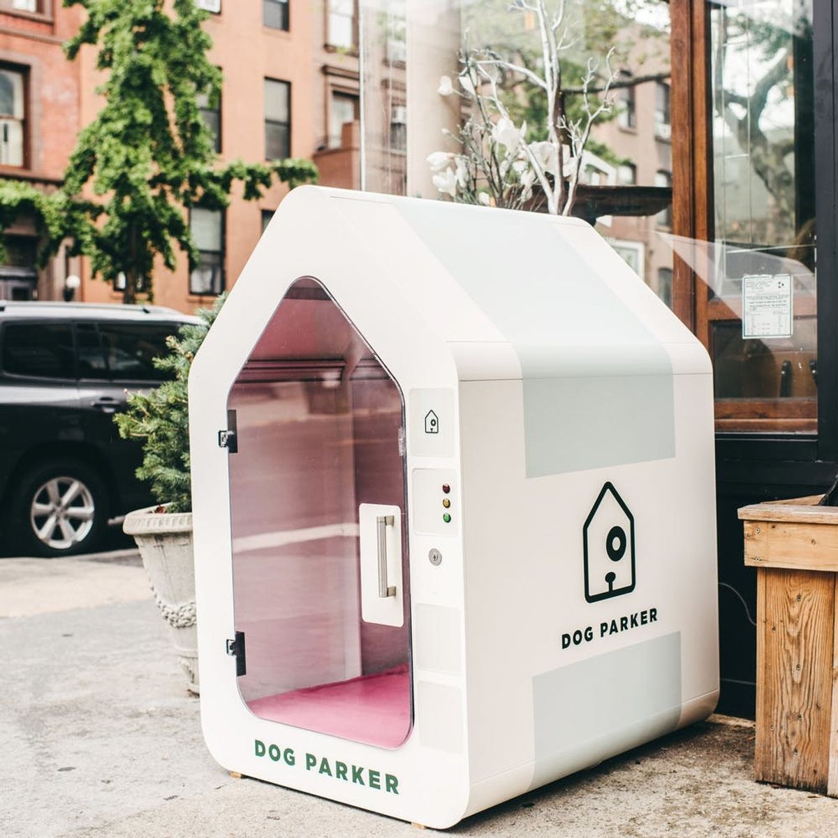 This Tech-Savvy Dog House Will Keep Your Pet Safe While You Run Errands