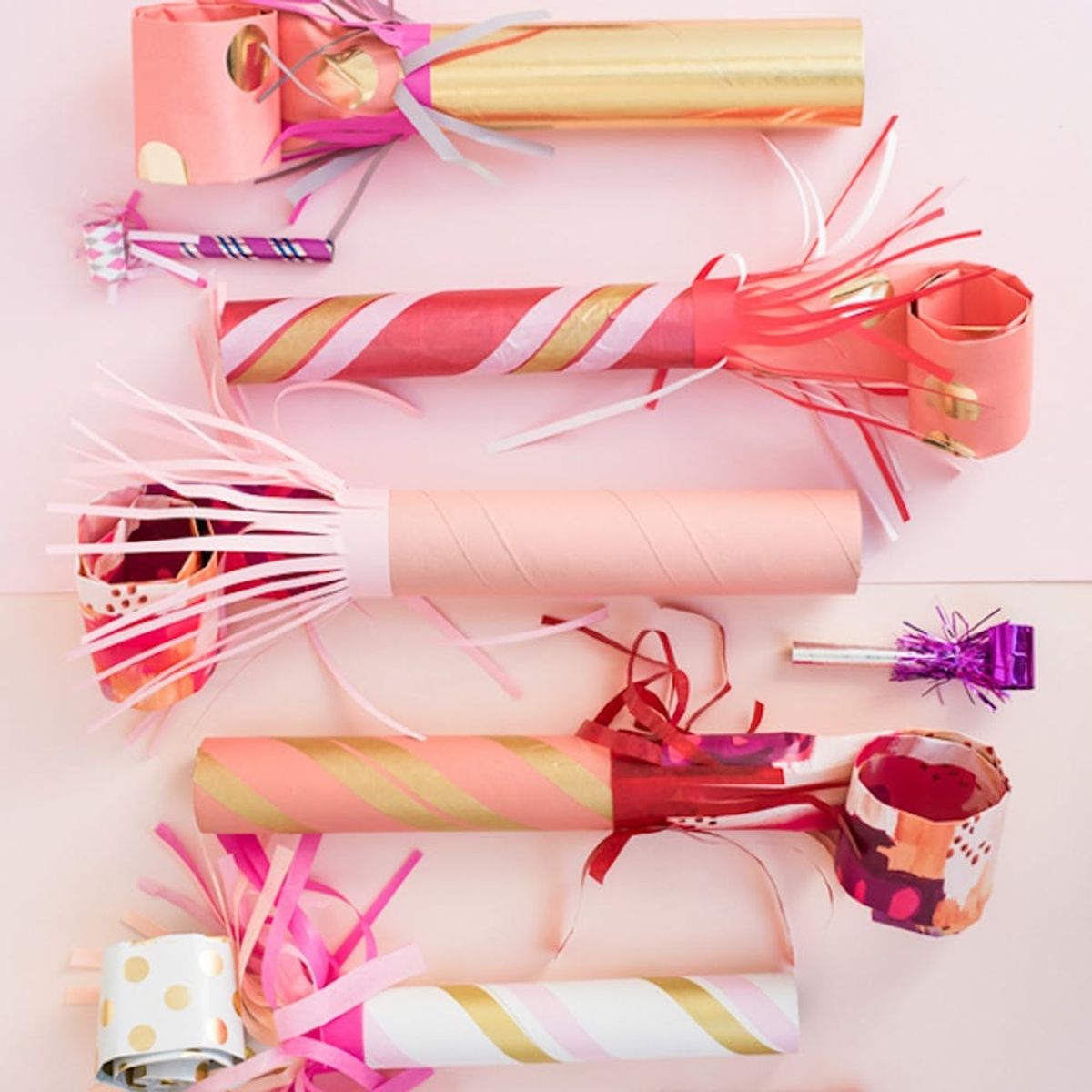 What to Make This Weekend: Giant Party Blowers, Mini Cornucopias + More