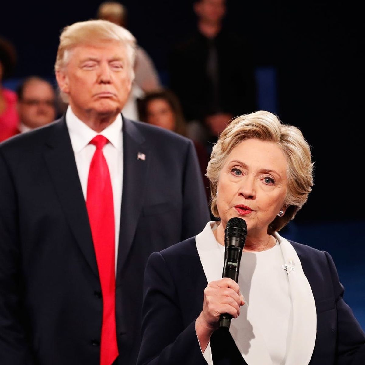 Check Out Celebs’ Intense Reactions to the Second Presidential Debate