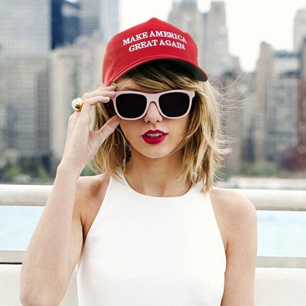 Here’s the Sitch Behind Taylor Swift Apparently Endorsing Trump