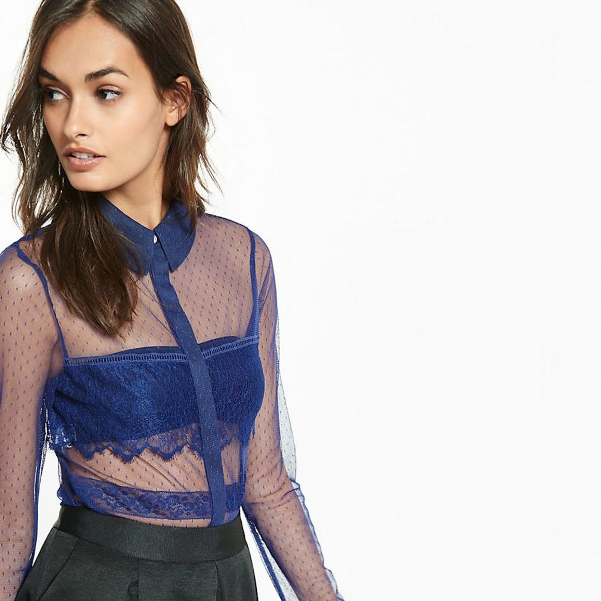 20 Instababe-Approved Sheer Blouses That Dial Up the Drama