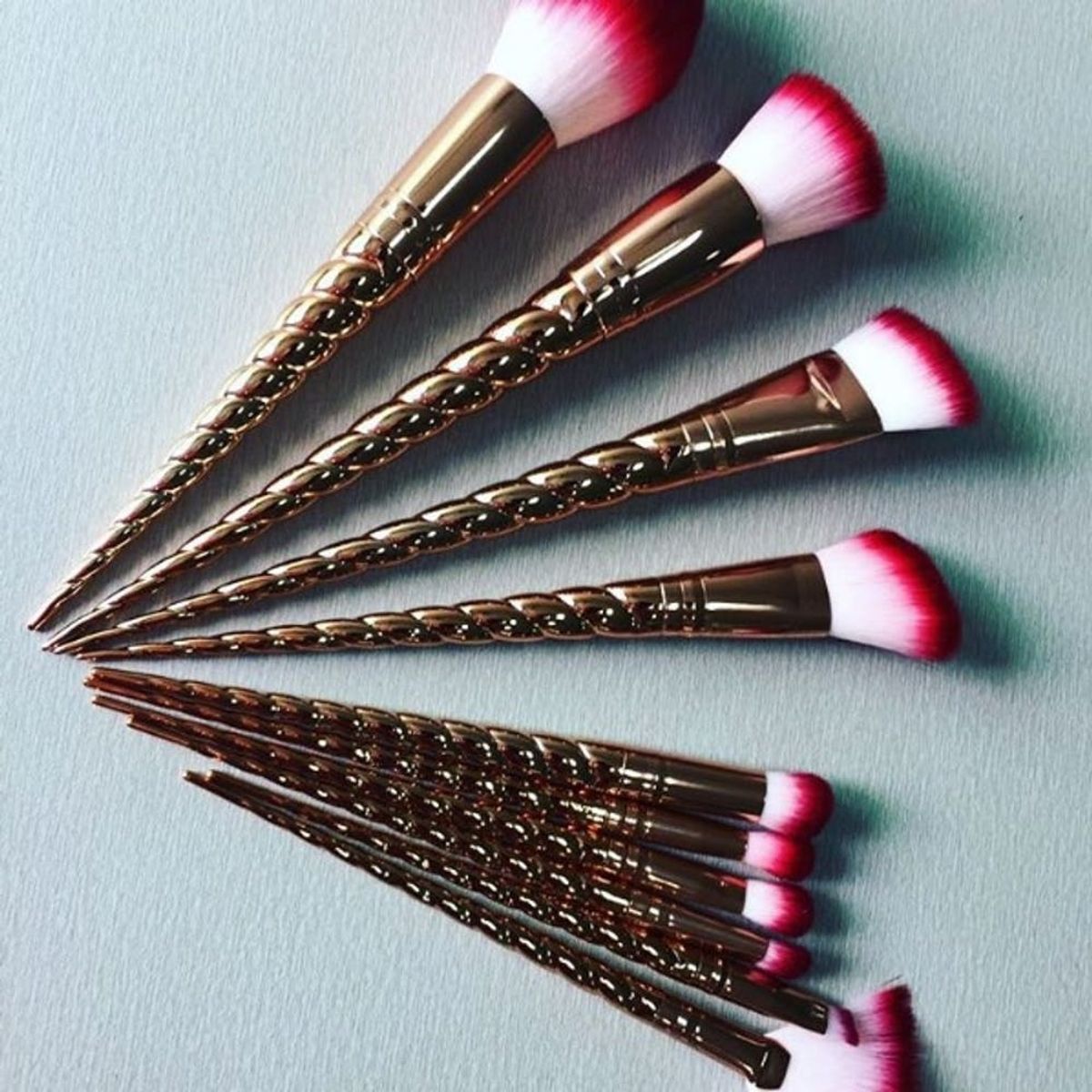 Unicorn Makeup Brushes Will Soon Come in Rose Gold