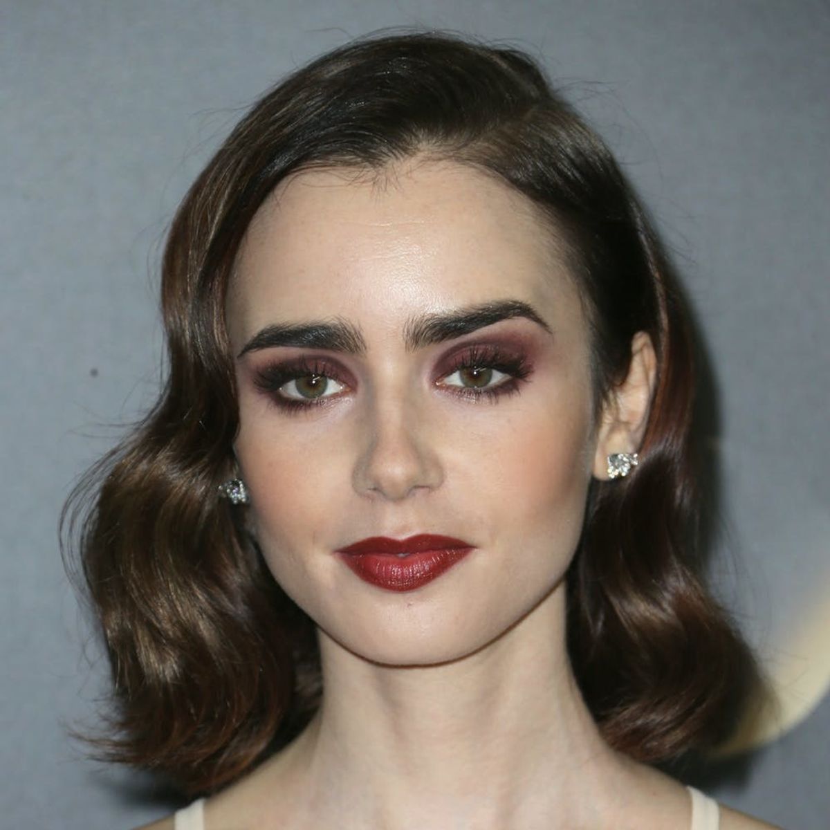 Lily Collins Just Channeled Belle from Beauty & the Beast on the Red Carpet