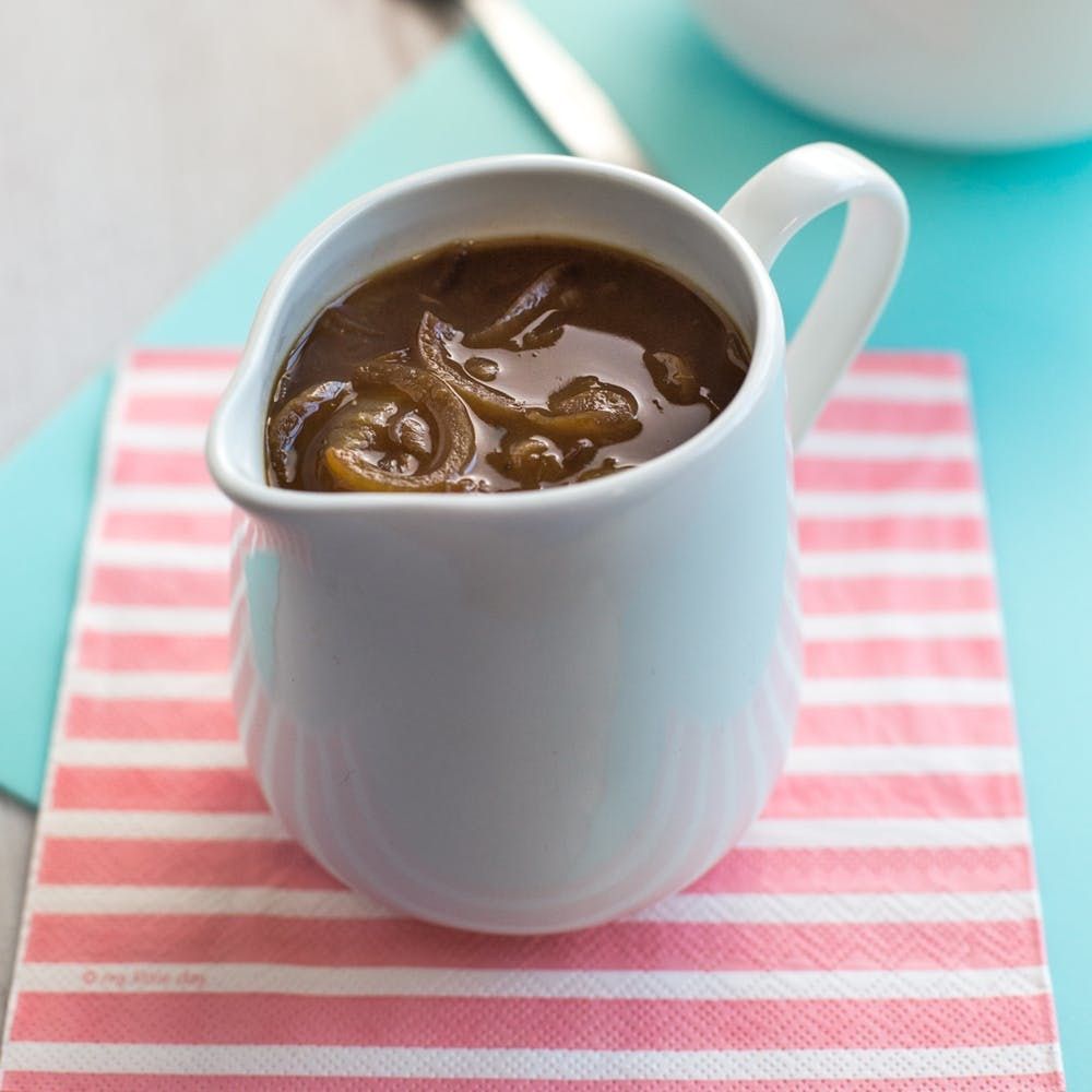 Every Meal Is Improved by This Rich Caramelized Onion Gravy Recipe