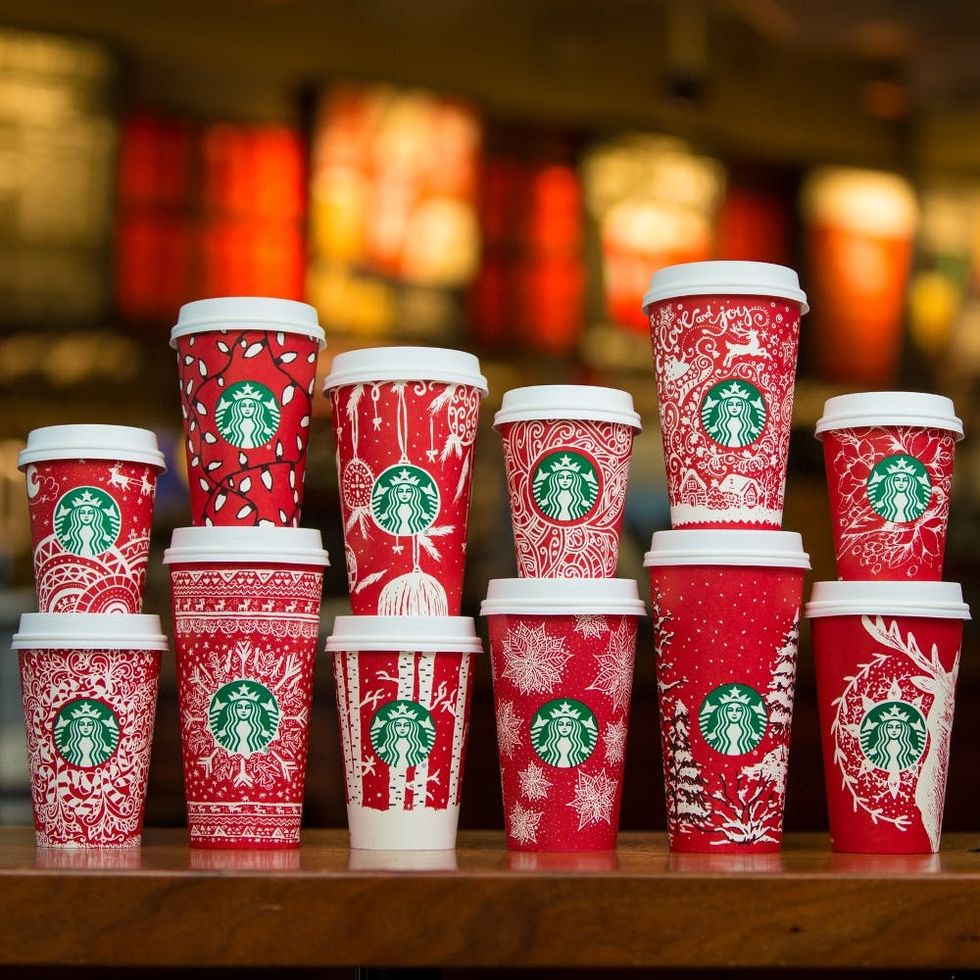 Starbucks FINALLY Officially Unveiled Their 2016 Holiday Red Cups