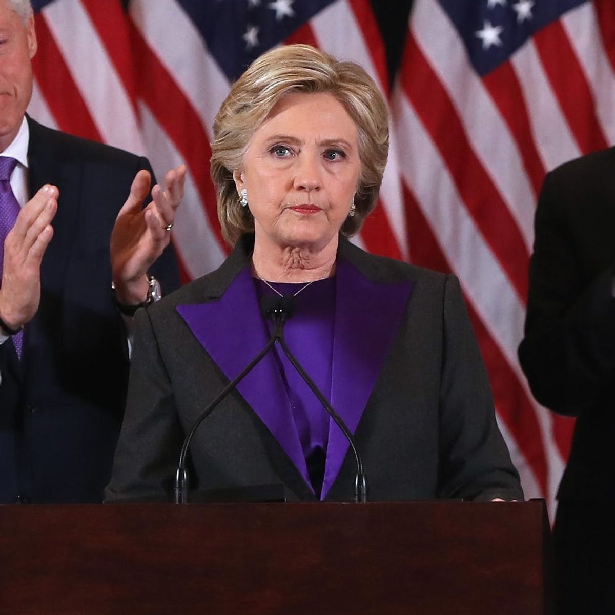 Hillary’s Concession Speech Suit Carries a Powerful Secret Message