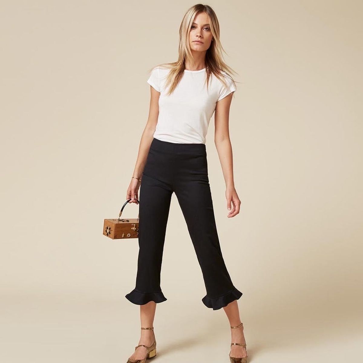 15 Pairs of Frilly Hem Trousers Lazy Girls Will LOVE