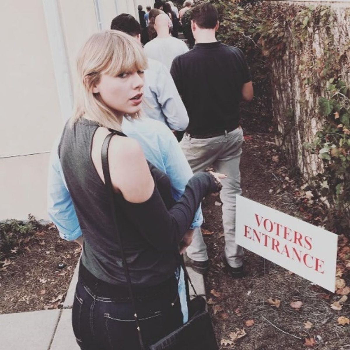 Check Out Celebs Saying #IVoted on #ElectionDay With Selfies