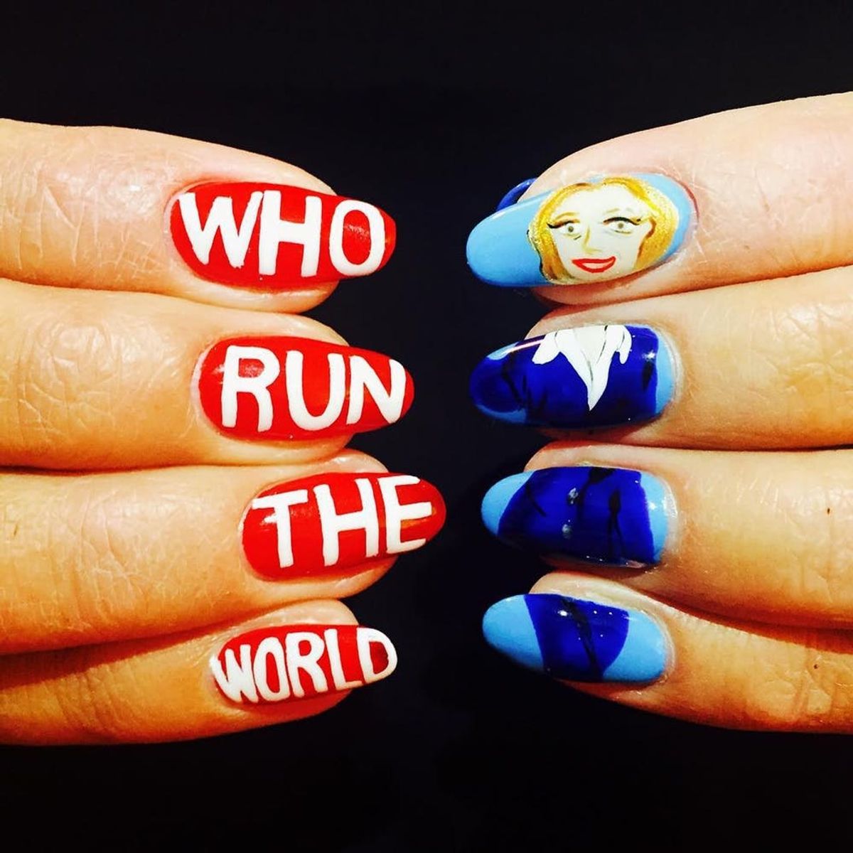8 Election-Style Nails That Totally Get Our Vote