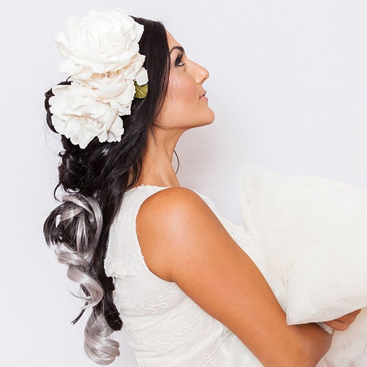 This Romantic Knotted Wedding Updo Is the Stuff of Fairy Tales