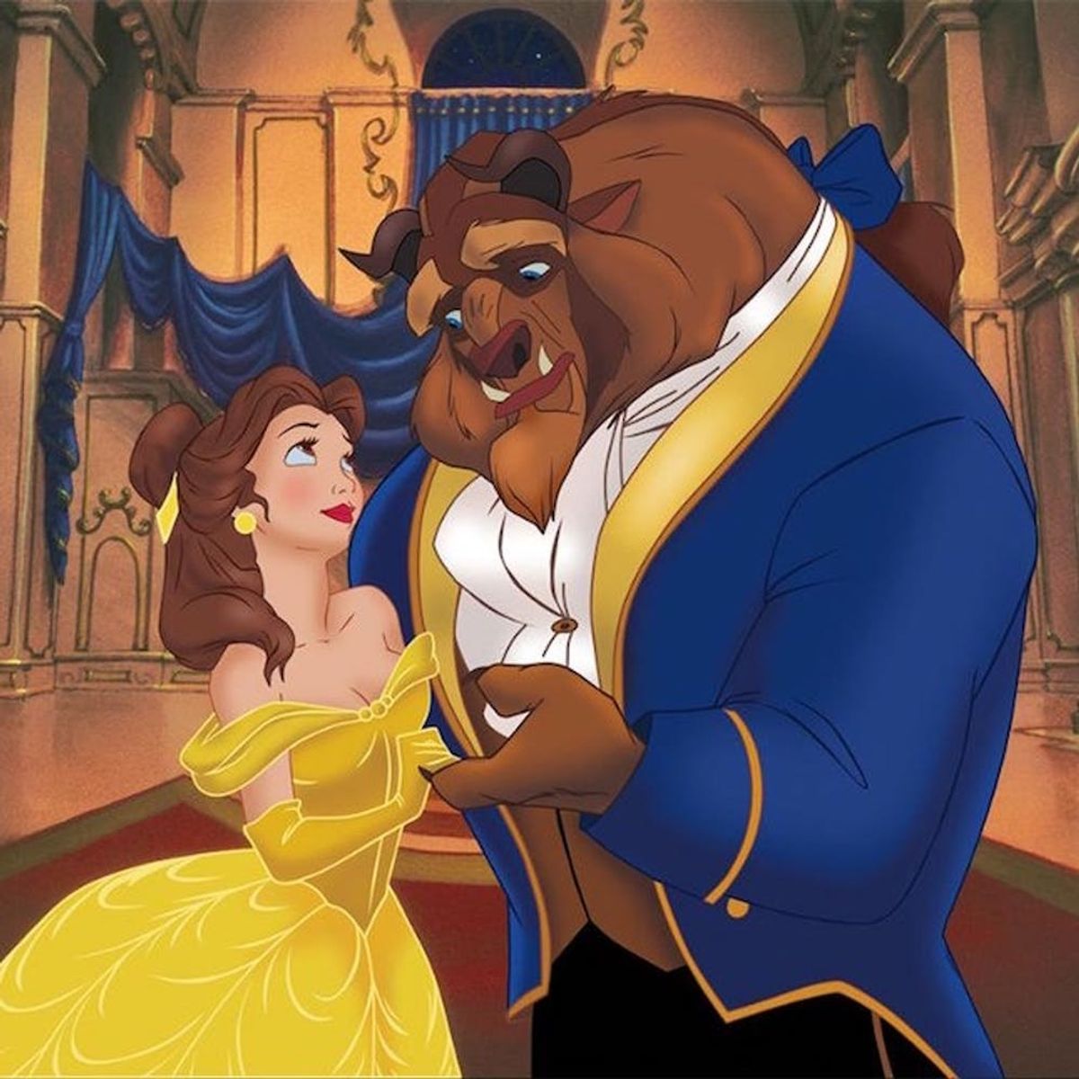 This Dad Trick-or-Treating With His Daughter As Beauty and the Beast Will Make Your Day
