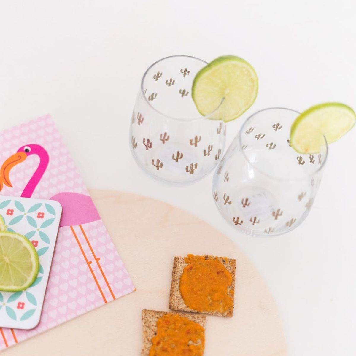DIY These Urban Outfitters-Inspired Cacti Glasses in Minutes