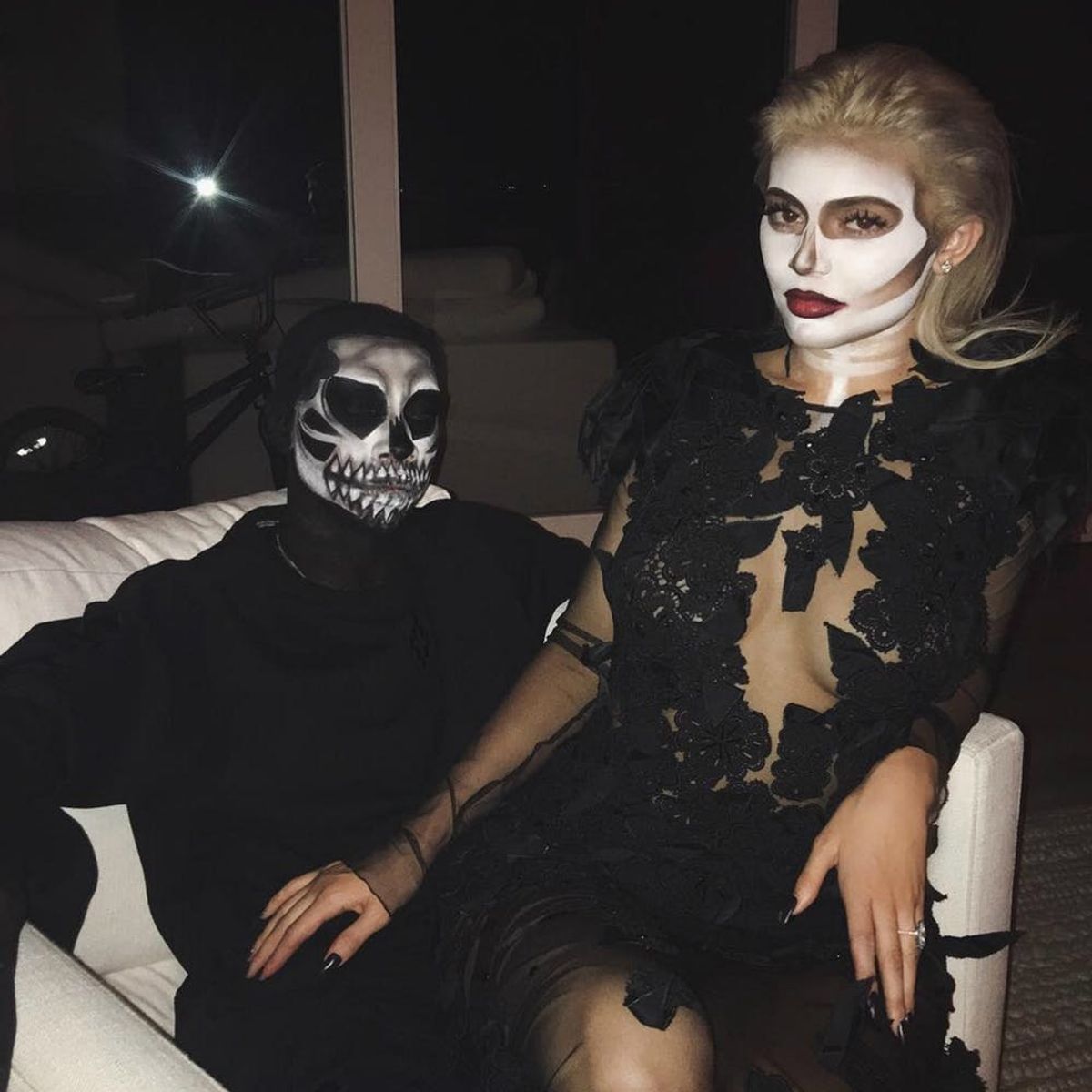 Kylie Jenner’s Halloween Dead Dinner Party Decor Is Frighteningly Good
