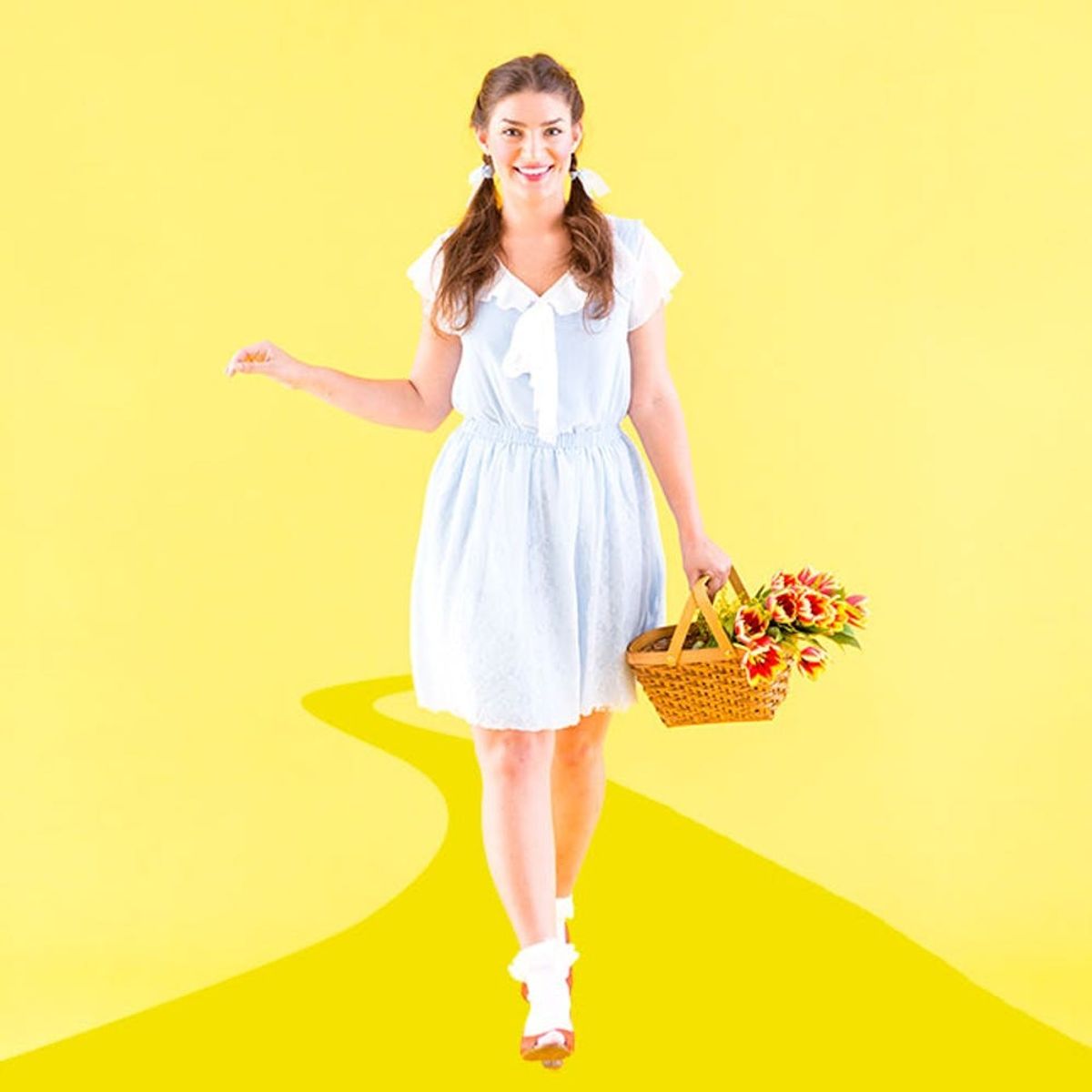 Journey Down the Yellow Brick Road With This DIY Dorothy Costume