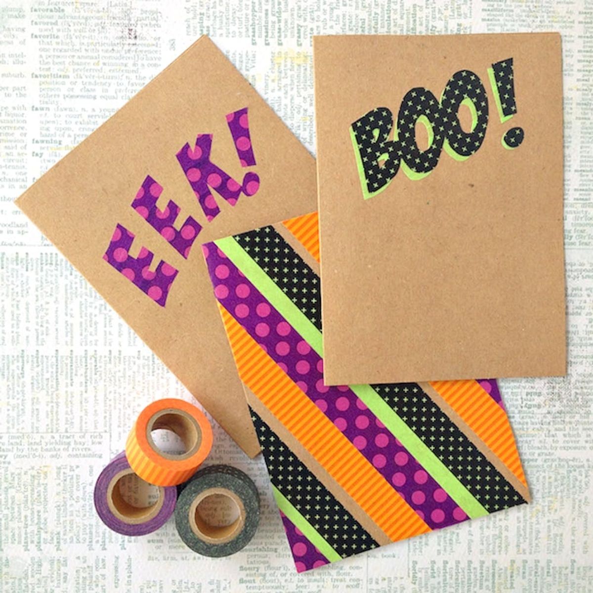 19 Halloween Decorations You Can DIY With Washi Tape