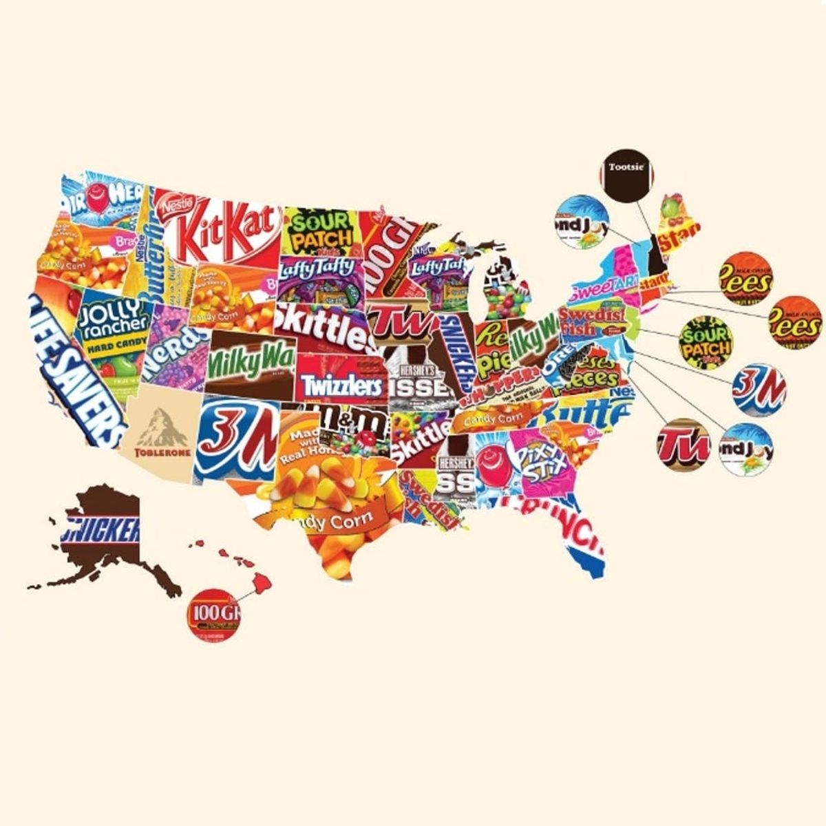 People Are SUPER MAD About Their State’s Fave Halloween Candy