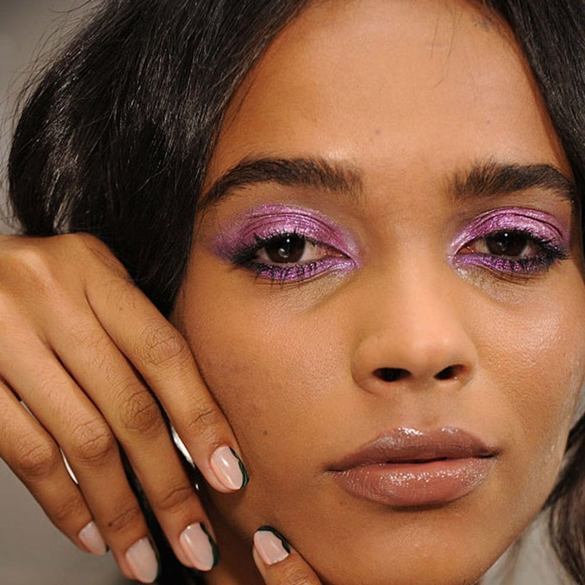 The Runway Has Spoken: Color-Blocked Makeup Is Officially a Thing