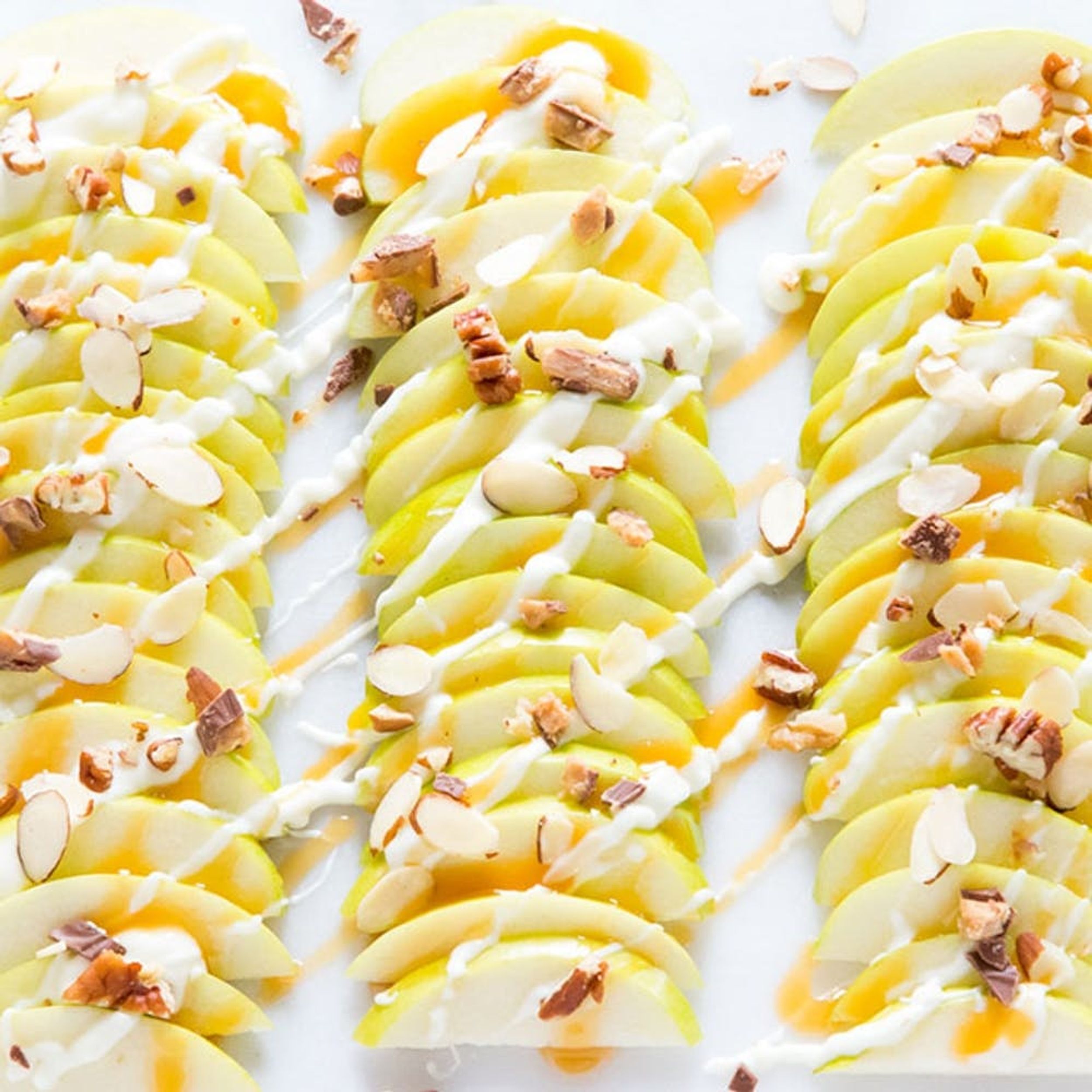 Grab Some Friends and Make These Caramel Candy-Apple Nachos!