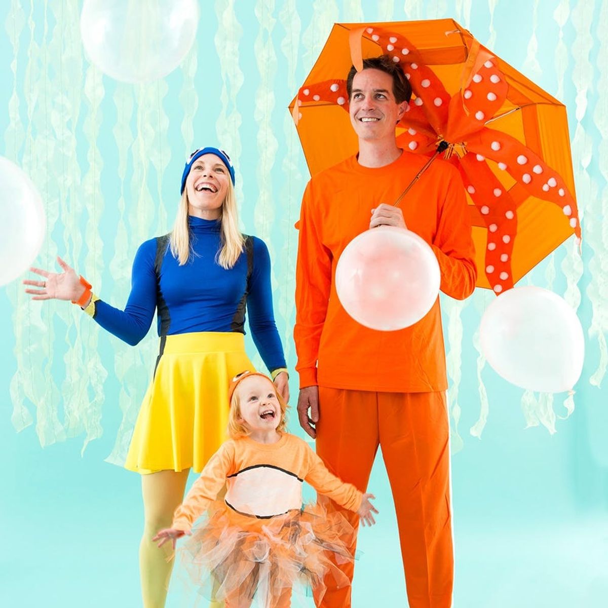 DIY This Finding Dory Family Costume for an Unforgettable Halloween