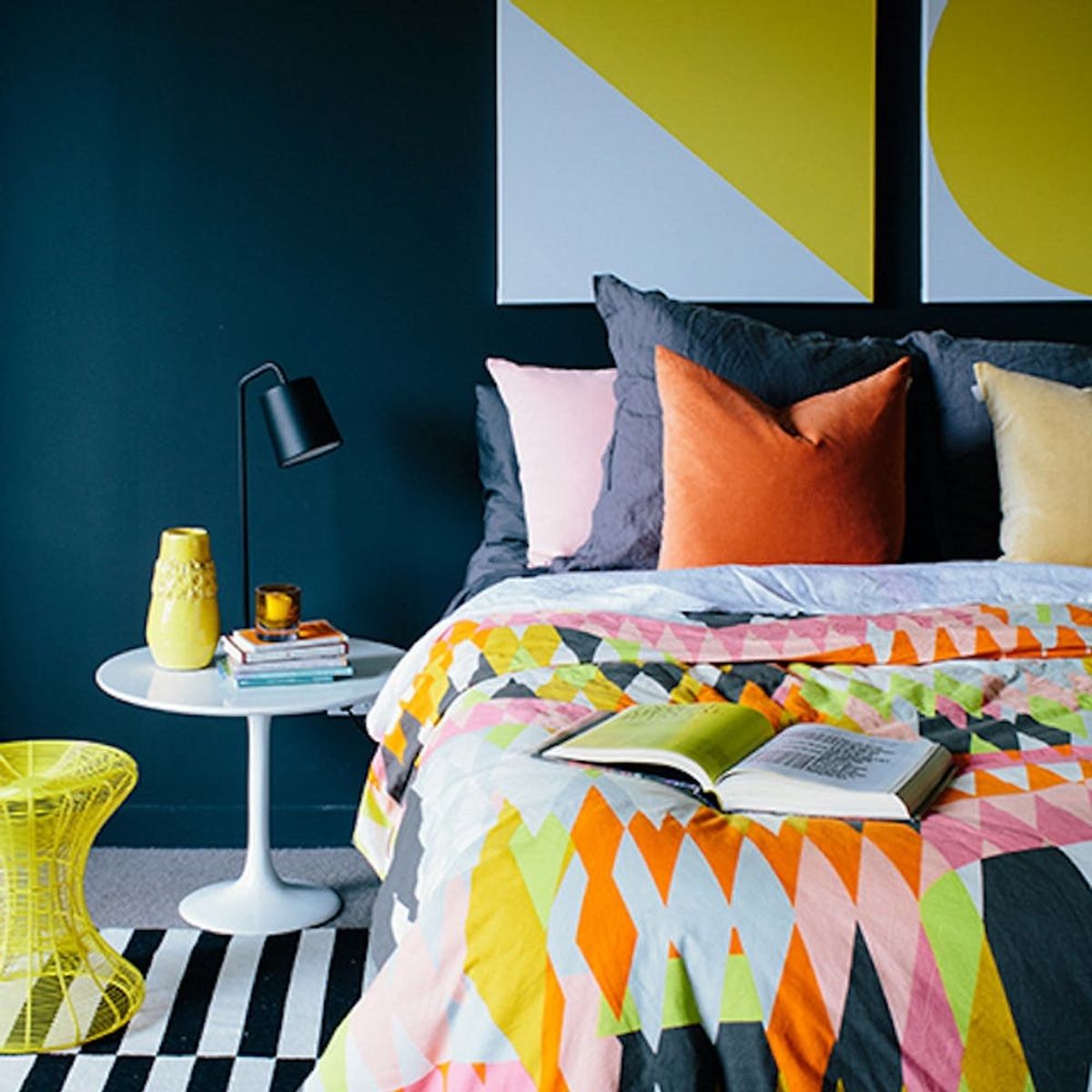 How to Incorporate the Pantone Palette “Graphic Imprints” into Your Home