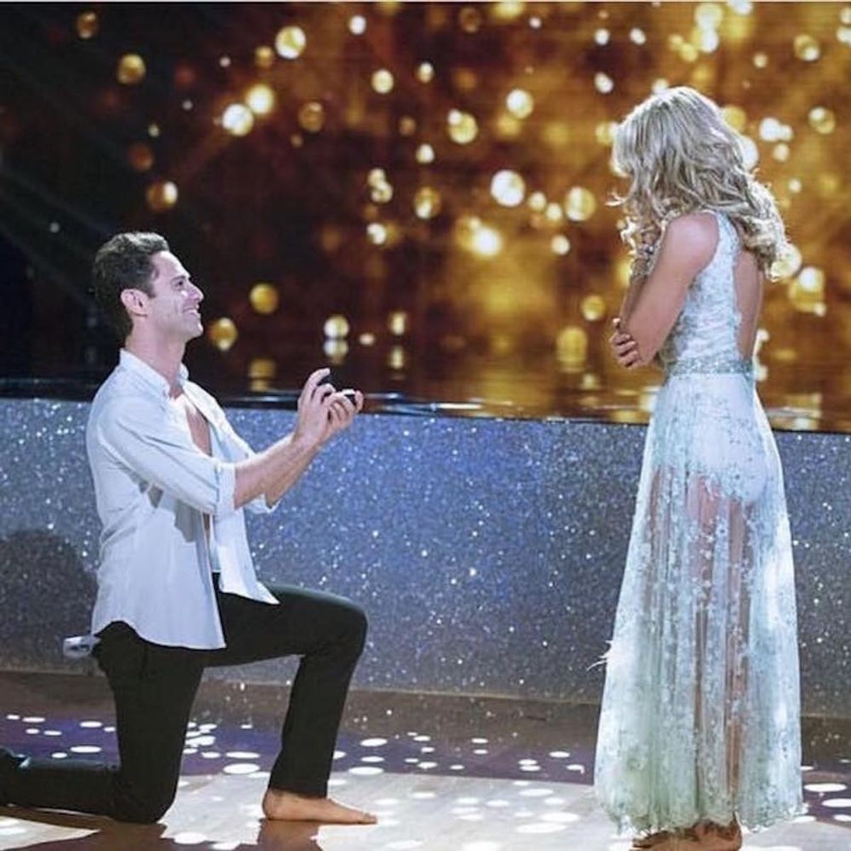 Morning Buzz! This Surprise Proposal Live on DWTS Will Melt Your Heart + More