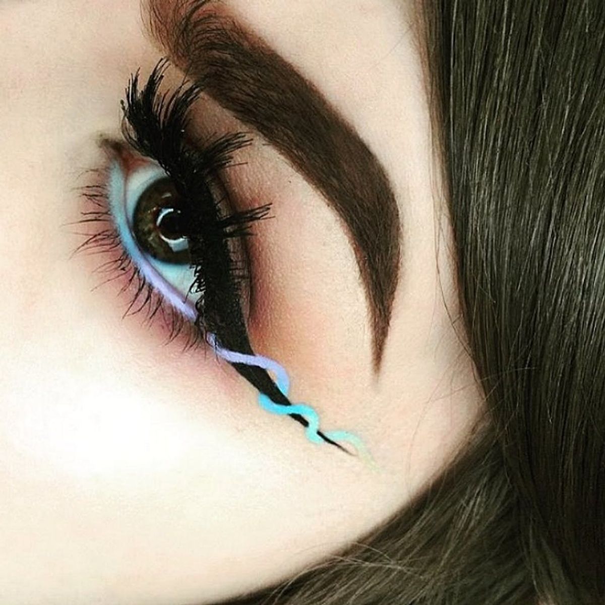 Helix Eyeliner Is the Makeup Trend You Need to See to Believe
