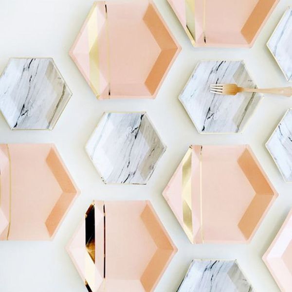 Copper + Marble Is the Color Inspo You Need for Your Fall Wedding
