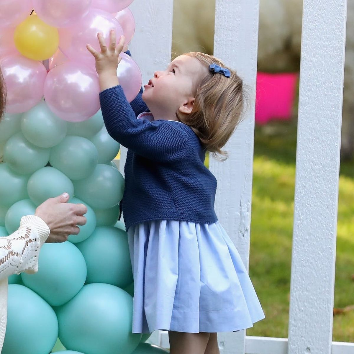 Princess Charlotte Freaking Out Over Balloons (and Walking!) Is the Best Thing You’ll See Today