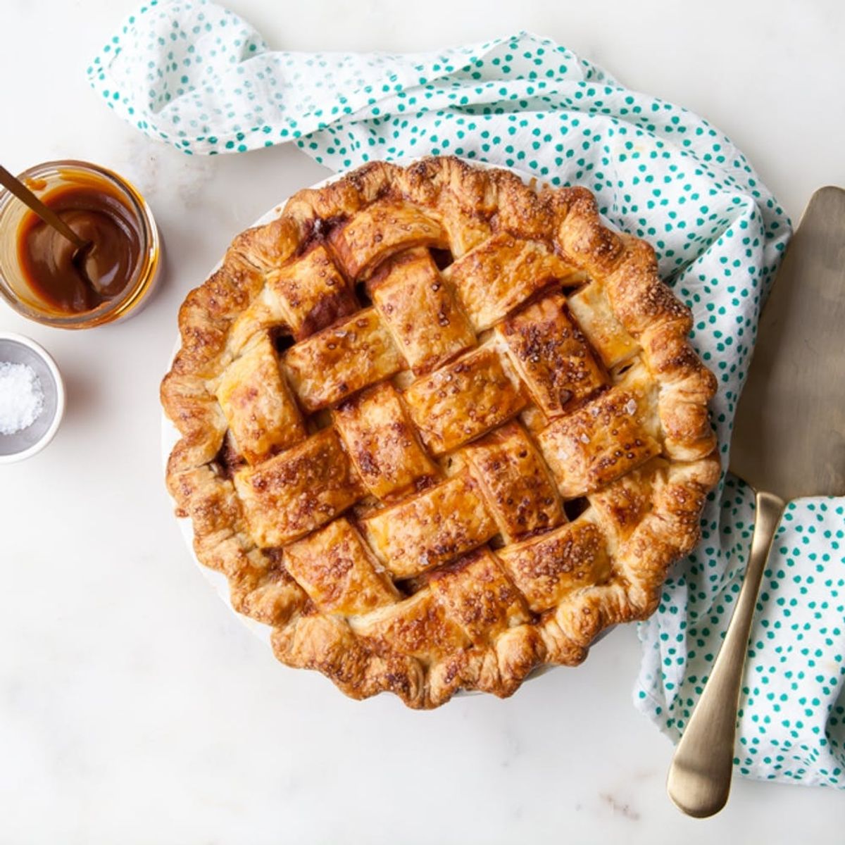 Salted Caramel Meets Apples in the Best Pie You’ll Make All Season