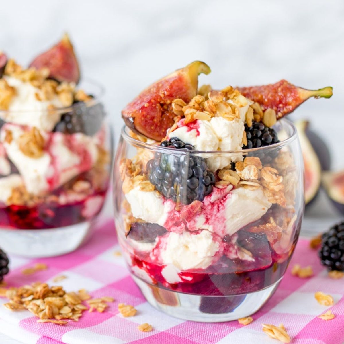 This Whiskey-Infused Blackberry and Fig Cranachan Makes the Perfect Fall Dessert