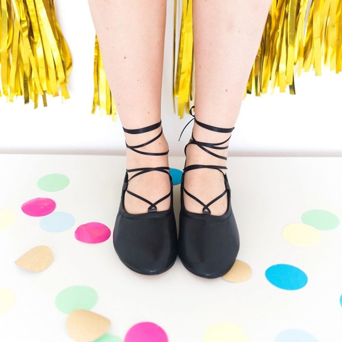 Update Your Summer Shoes for Fall With This Ballet Flats Hack