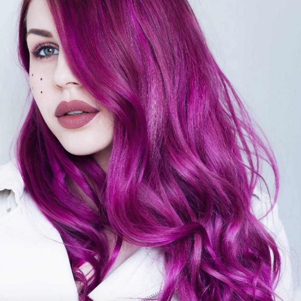 15 Purple Hairdos That Will Have You Running to the Salon - Brit + Co