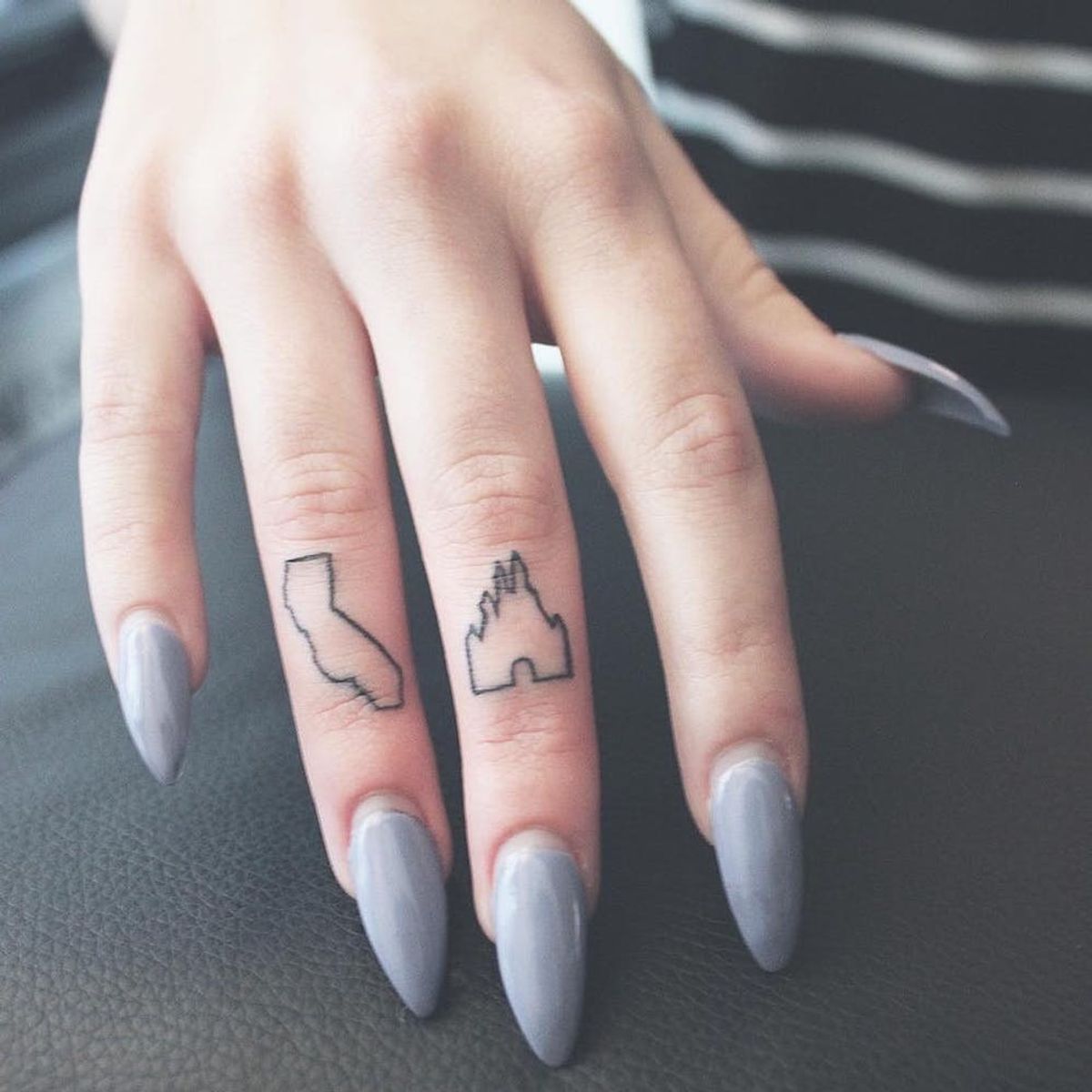 9 Tiny Disney Finger Tattoos You’ll Totally Want