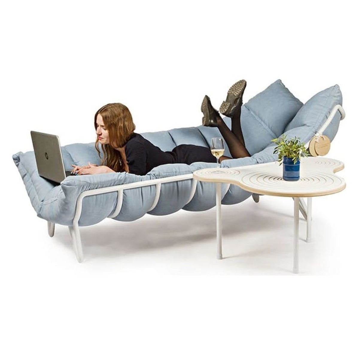 This Cuddle Chair Is the Coziest Piece of Furniture Around