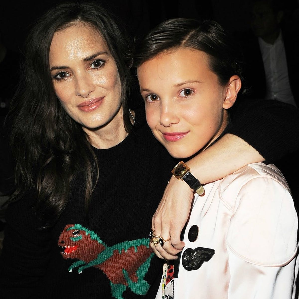 Winona Ryder and Millie Bobby Brown Shared a Mini-Reunion That Was Too Cute for Words