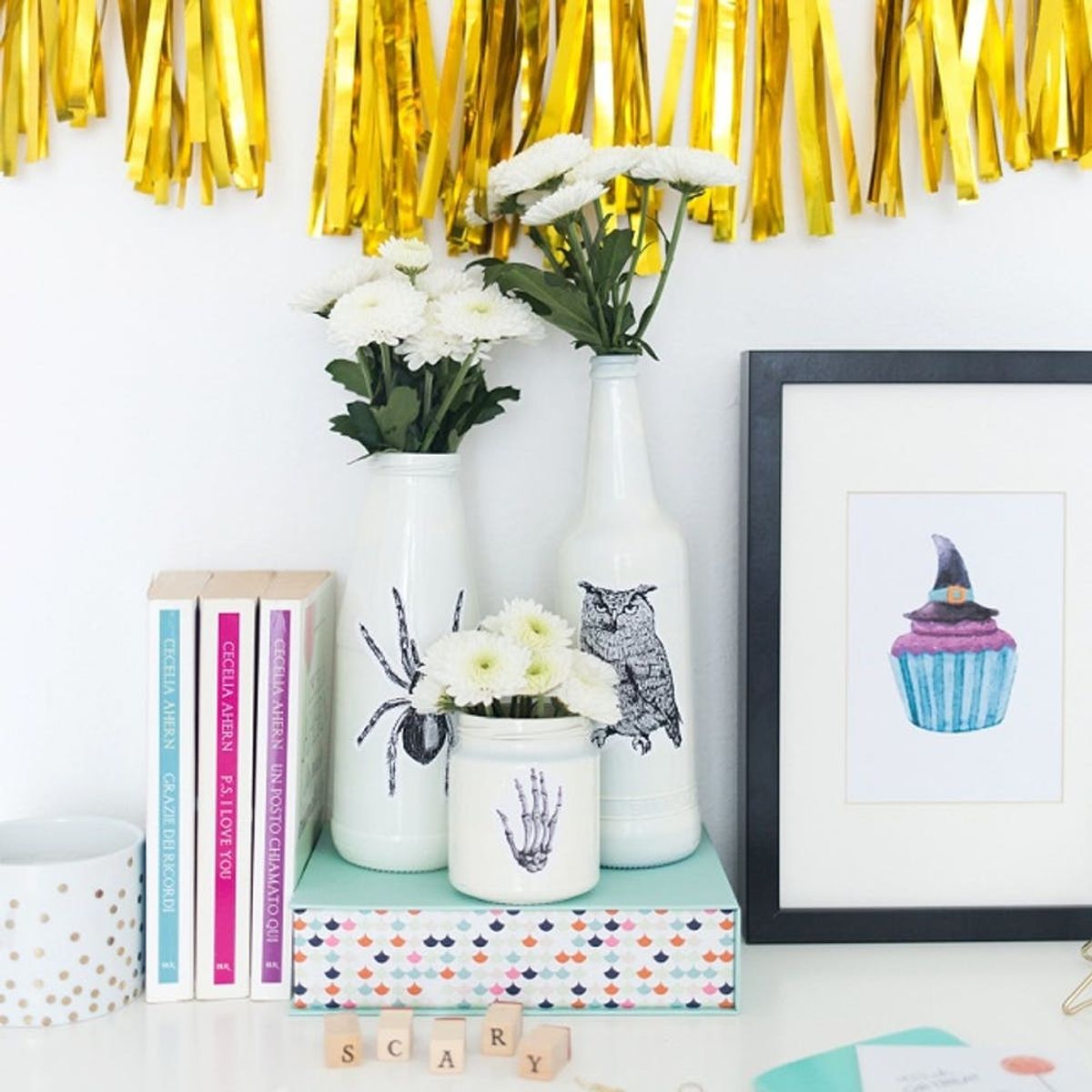 Go Beyond Spooky and Make These Modern Jars for Halloween