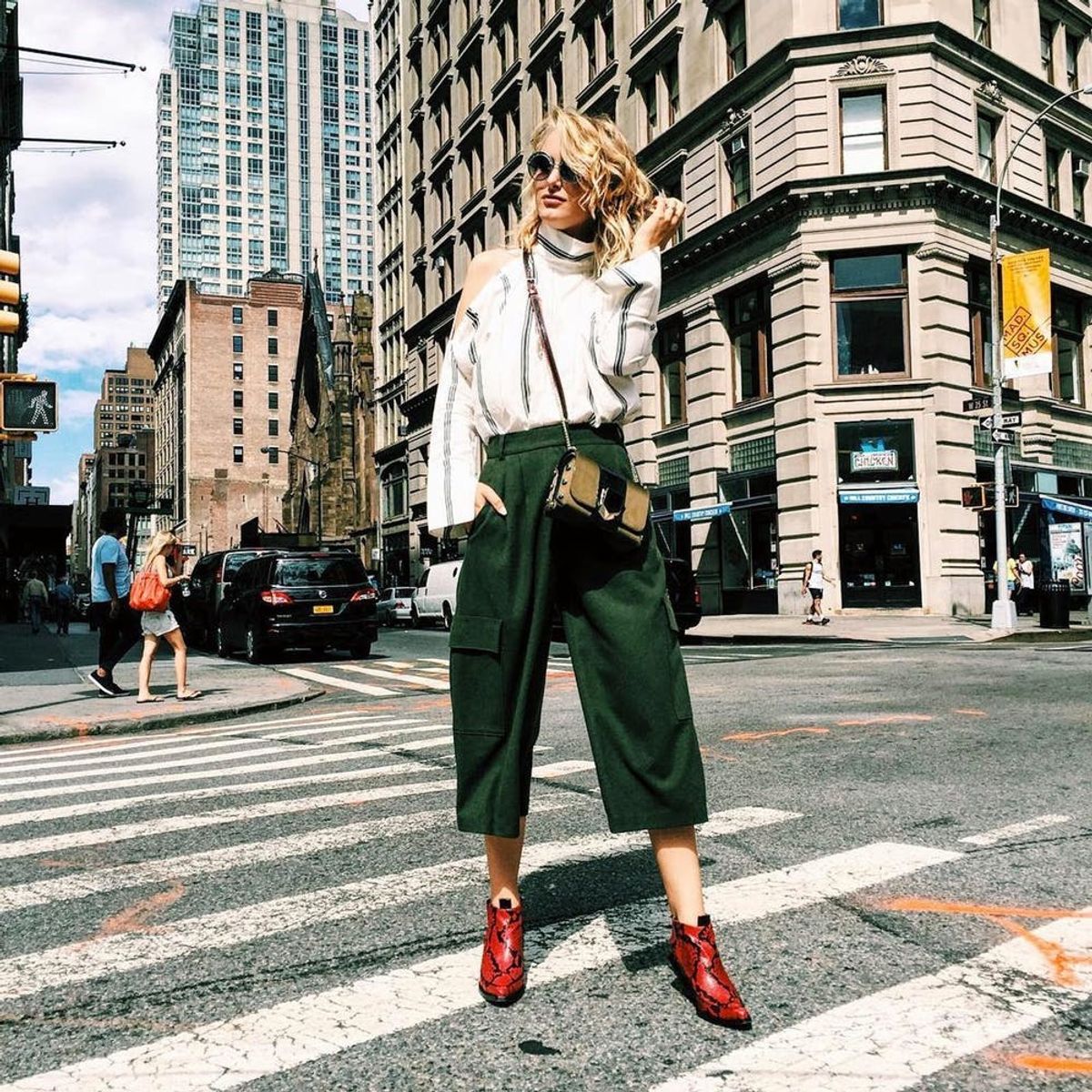 14 Street Style Looks from Fashion Week to Rock at Work