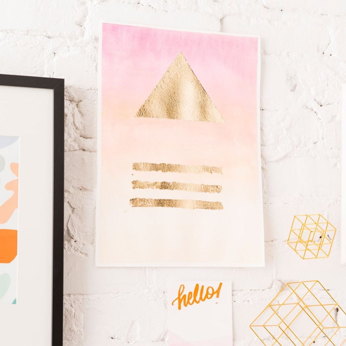 DIY This $2000 Anthropologie Wall Art for Less Than a Round of Drinks