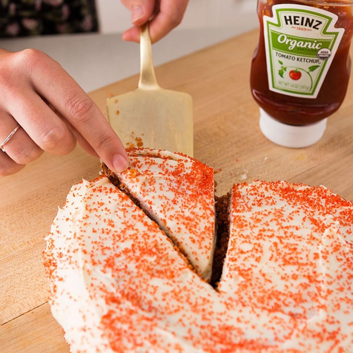 Is Ketchup Cake the New Red Velvet? We Tried the Viral Cake Recipe