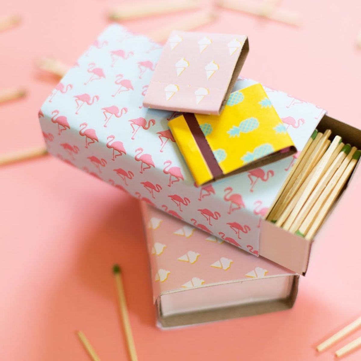 What to Make This Weekend: Patterned Matchboxes, Lisa Frank Donuts + More