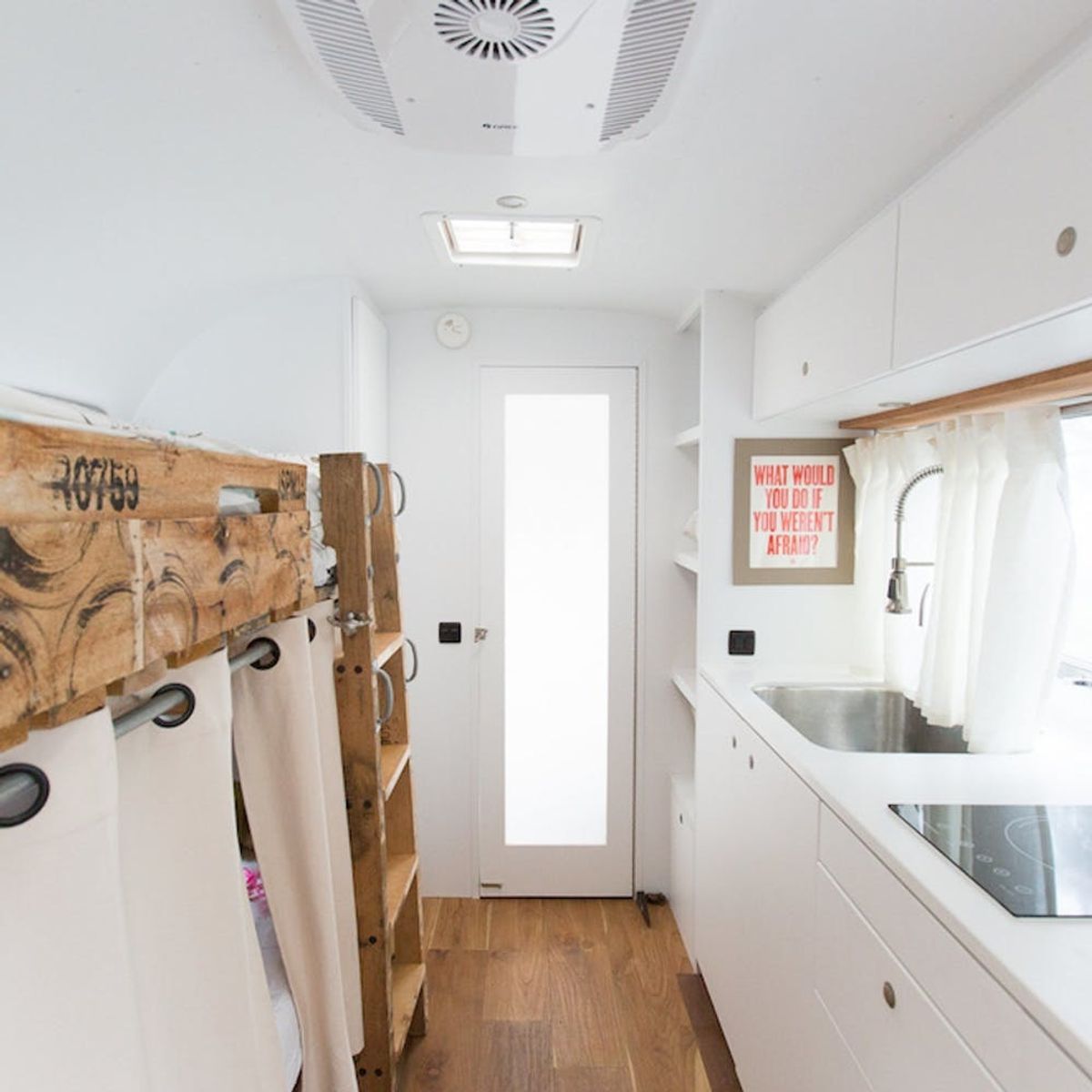 Tiny Spaces: A Modern Airstream Makeover That’s Worth the Vacation Days