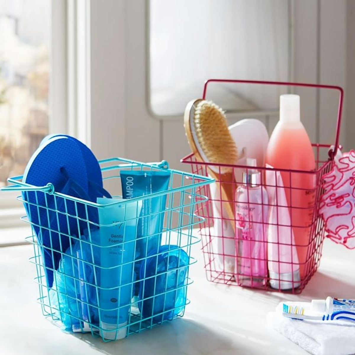 How to Survive Sharing a Shower With These Shower Caddy Hacks