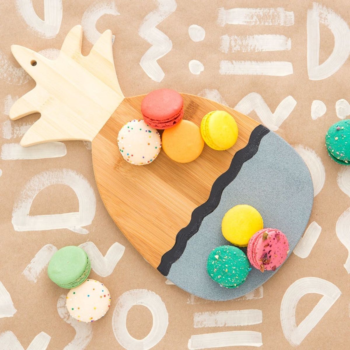 Make Your Own Anthro Pineapple Cutting Board