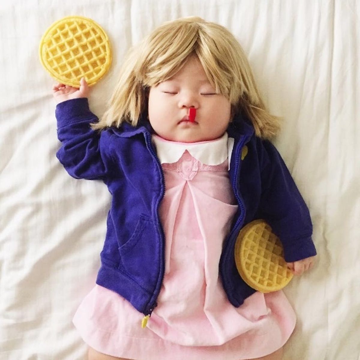 This Mom Dresses Her Napping Baby in the Most Amazing Costumes