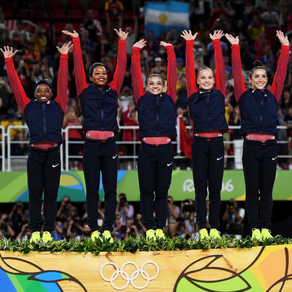 The Best Celeb Reactions to Team USA Winning Gymnastics Gold
