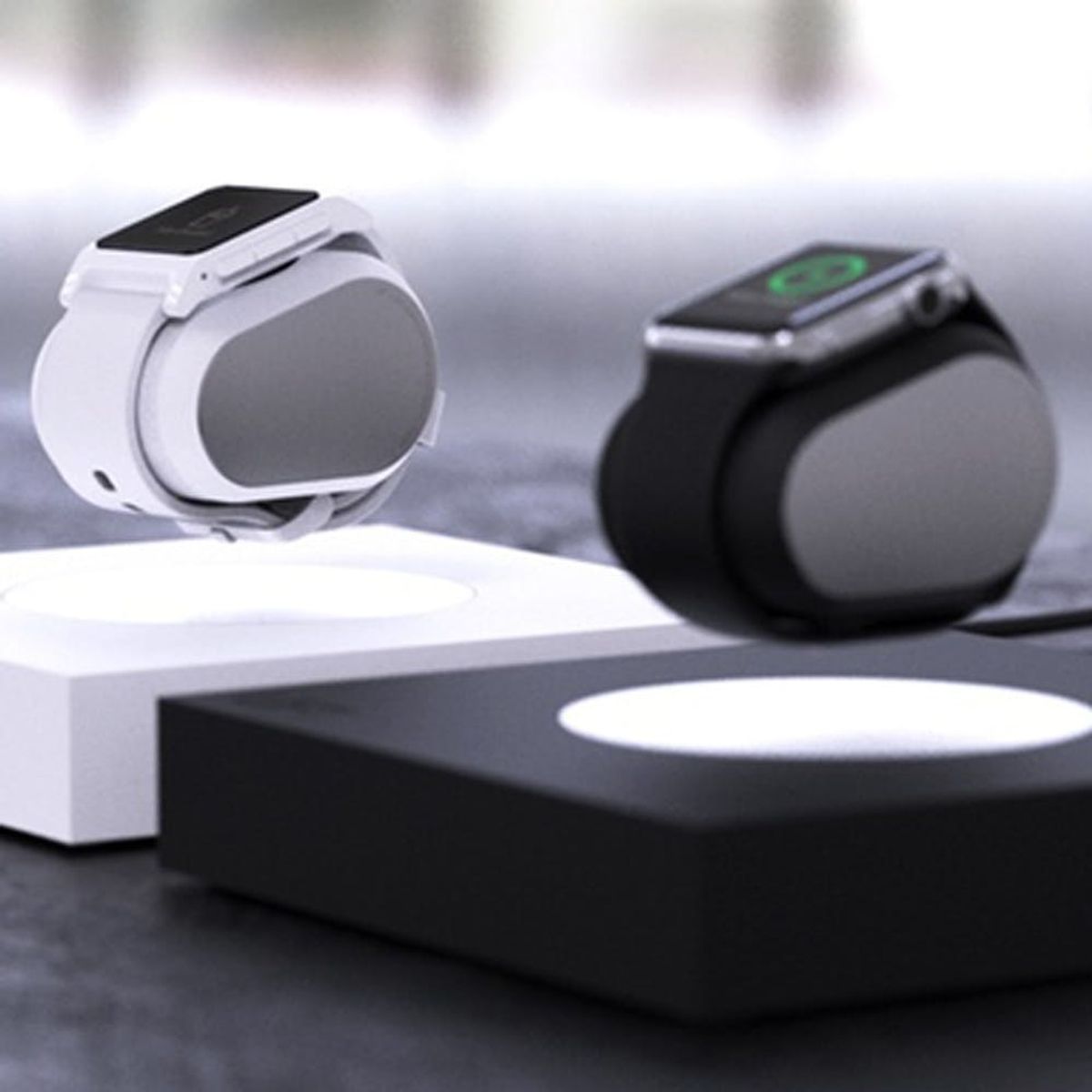 This Levitating Watch Charger Will Make Your New Apple Watch Fancy AF